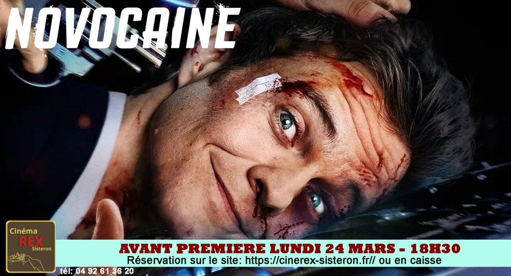 actualité A.P NOVOCAINE - LE PRINTEMPS DU CINEMA 2025