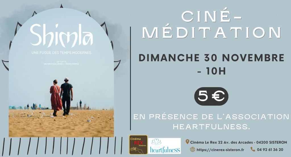 actualité CINE MEDITATION