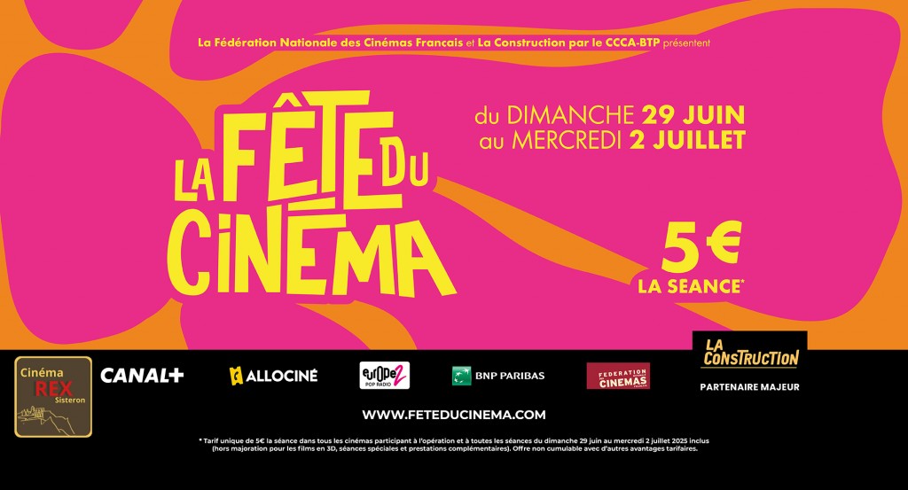 actualité LA FETE DU CINEMA 2025